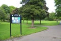 View of overtoun park, Lanarkshire, Scotland