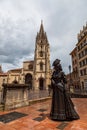 Oviedo Cathedral in Asturias, Spain