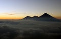 View from the Pacaya Volcano Royalty Free Stock Photo