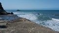 Point Reyes Coast from top of Alamere Falls Royalty Free Stock Photo