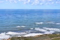 The view of the pacific coast in Sandiego, California, USA Royalty Free Stock Photo