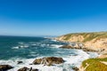 A view of the Pacific Ocean from Bodega Head Royalty Free Stock Photo