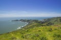 View on Pacific ocean from Point Bonita, California, USA Royalty Free Stock Photo