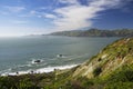 View on Pacific ocean from San Francisco to Point Bonita, California, USA Royalty Free Stock Photo