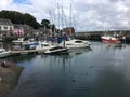 A view of Padstow Harbour in Cornwall