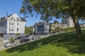 Painted Ladies, Victorian wooden houses, Alamo Square, San Francisco