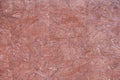 View of painted red chipboard wall close up Royalty Free Stock Photo