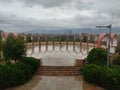 A view at Pakistan Monument Islamabad Royalty Free Stock Photo