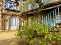 The garden of the Chatenay Malabry house in the park