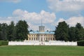 View at palace of Estate Arhangelskoe Royalty Free Stock Photo