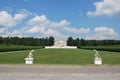 View at palace of Estate Arhangelskoe Royalty Free Stock Photo