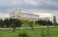 View of The Palace of the Parliament also called Casa Poporului