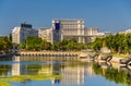 View of Palace of Parliament in Bucharest Royalty Free Stock Photo