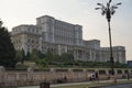 View of the Palace of Parliament in Bucharest, Romania