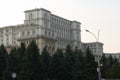 View of the Palace of Parliament in Bucharest, Romania Royalty Free Stock Photo