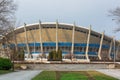 View of the Palace of sports in Varna, Bulgaria. Royalty Free Stock Photo