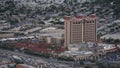 View of the Palace Station hotel from the Stratosphere Tower in Las Vegas, Nevada Royalty Free Stock Photo