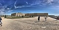 A view of the Palace of Versailles in Paris in August 2019