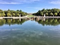 A view of the Palace of Versailles in Paris in August 2019