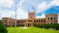 View of Palacio de los Lopez. Asuncion, Paraguay Royalty Free Stock Photo