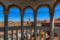 View from Palazzo Contarini del Bovolo in Venice Italy Royalty Free Stock Photo