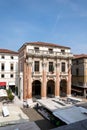 A view of the Palazzo del Capitaniato or loggia del Capitaniato in Piazza dei Signori, Vicenza