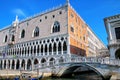 View of Palazzo Ducale from Grand Canal in Venice, Italy Royalty Free Stock Photo