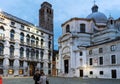 View of Palazzo Labia and the Catholic Church of San Geremia