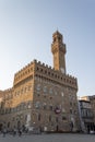 View of Palazzo Vecchio in Florence Royalty Free Stock Photo