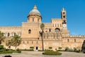View of Palermo Cathedral church, Sicily, Italy Royalty Free Stock Photo