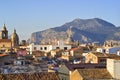 View of Palermo with roofs Royalty Free Stock Photo