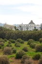 The view of Palermo from the seaside, Sicily, Italy Royalty Free Stock Photo