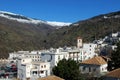 View of Pampaneira and mountains Royalty Free Stock Photo