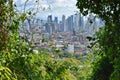 View of Panama City from Ancon hill Royalty Free Stock Photo