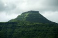 View of a Pandav Garh (fort) in rainy season