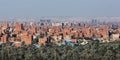 Cairo city skyline, Giza Plateau, Egypt