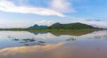 View panorama fo Khao Loung park near Wang Rom Klao dam,Uthai Thani Thailand