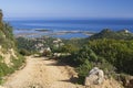 View of panorama from Monte Liuru Royalty Free Stock Photo