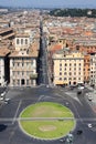 View of panorama Rome, Italy Royalty Free Stock Photo