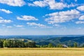 View of the panorama of ÃÂ umadija from Mountain Rajac, Serbia