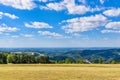 View of the panorama of ÃÂ umadija from Mountain Rajac, Serbia