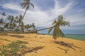 The view of Pantai Jambu Bongkok Beach in Terengganu, Malaysia. Royalty Free Stock Photo