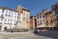 Piazza della Rotonda, Pantheon square, Rome, Italy Royalty Free Stock Photo