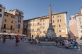 Piazza della Rotonda, Pantheon square, Rome, Italy Royalty Free Stock Photo