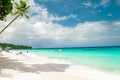 Paradies beach of Playa Blanca on Island Baru by Cartagena in Colombia