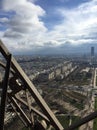 View of Paris from the Eiffel Tower