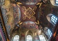 Great gallery ceilings, The Louvre, Paris, France