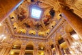 The Palais Garnier, Opera of Paris, interiors and details