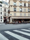 View of Paris and the haussmanian building, captial of France, most famous city in the world Royalty Free Stock Photo