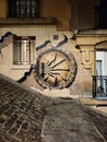 View of Paris and the haussmanian building, captial of France, most famous city in the world Royalty Free Stock Photo